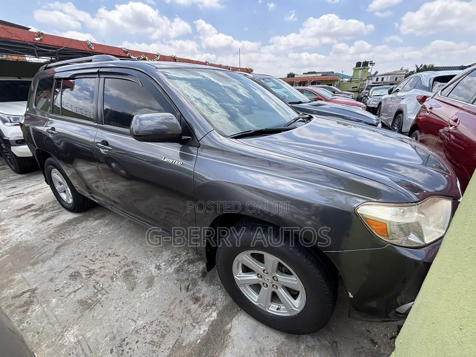 Toyota Highlander V6 2009 Gray
