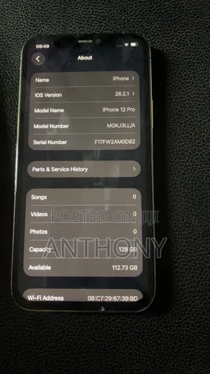 Apple iPhone 12 Pro 128 GB White