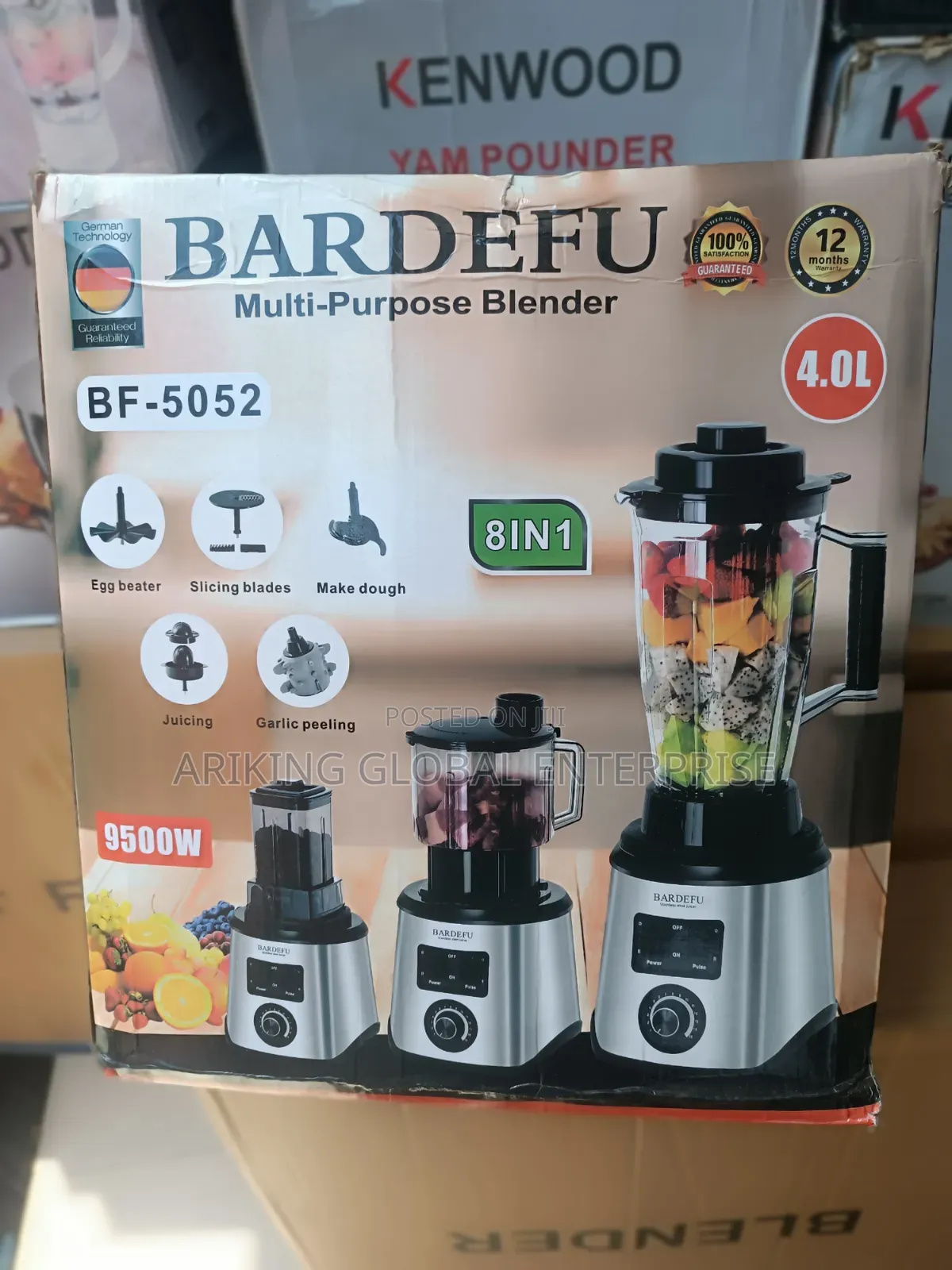 Bardefu 8-in-1 Kitchen Power Blender