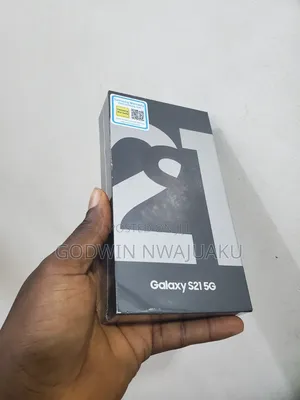 New Samsung Galaxy S21 5G 128 GB Black