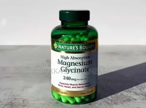 Nature’s Bounty Magnesium Glycinate, High Absorption_240mg_180 Caps.