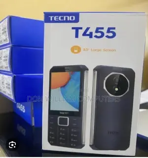 New Tecno T455 Black
