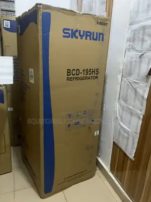 Skyrun 195L Refrigerator – BCD-195HS Double Door Fridge for Kitchen