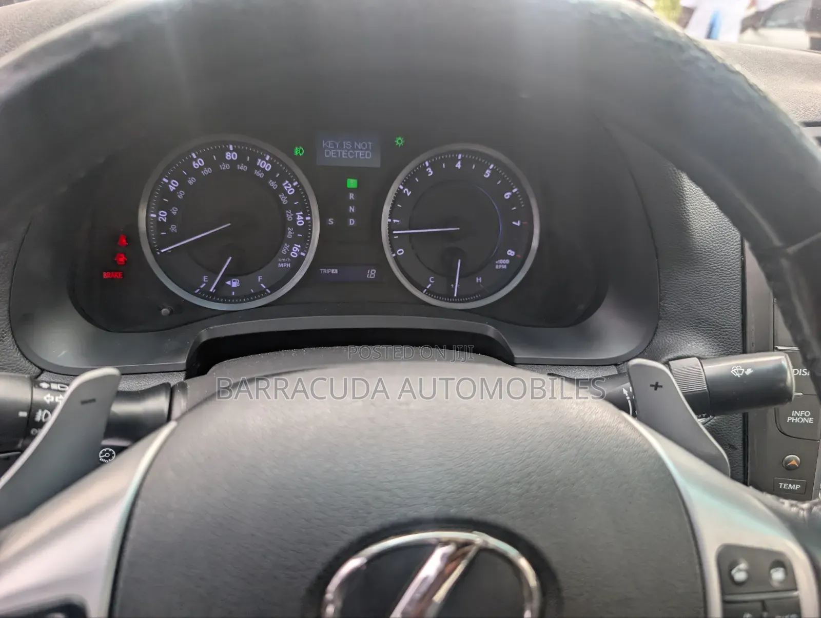 Lexus IS 350 RWD 2013 Gray