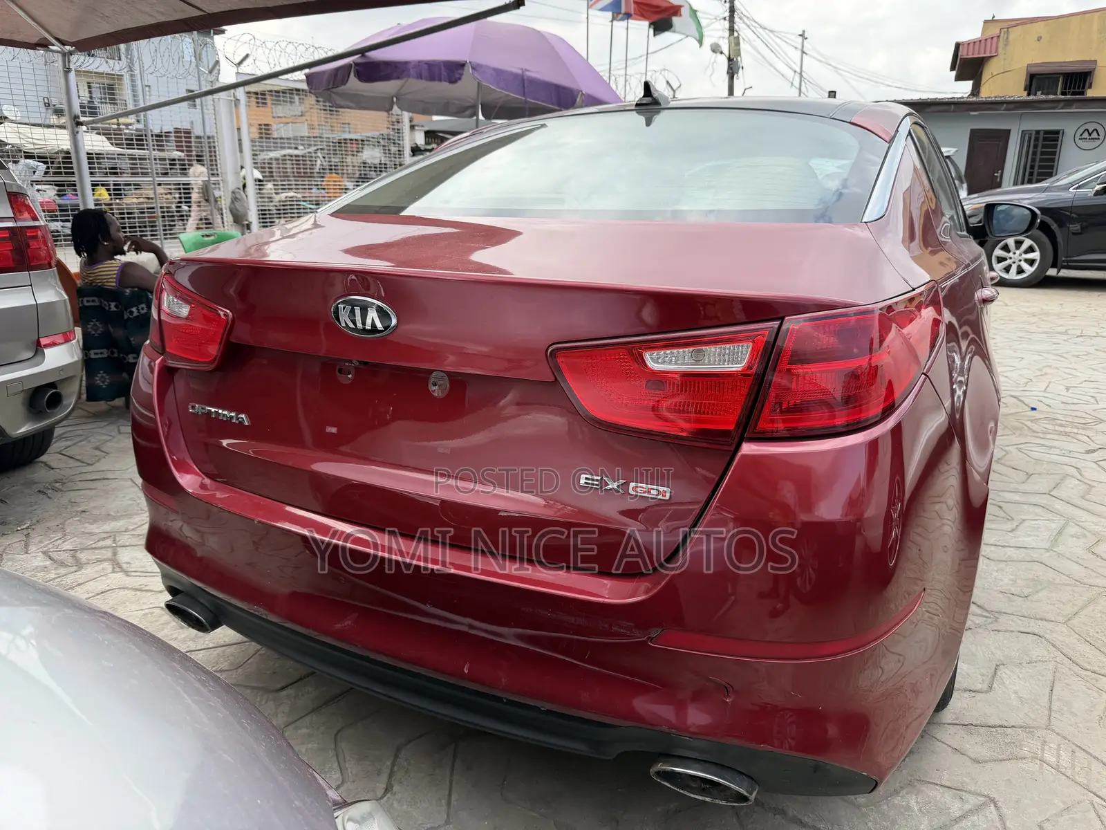 Kia Optima 2014 Red