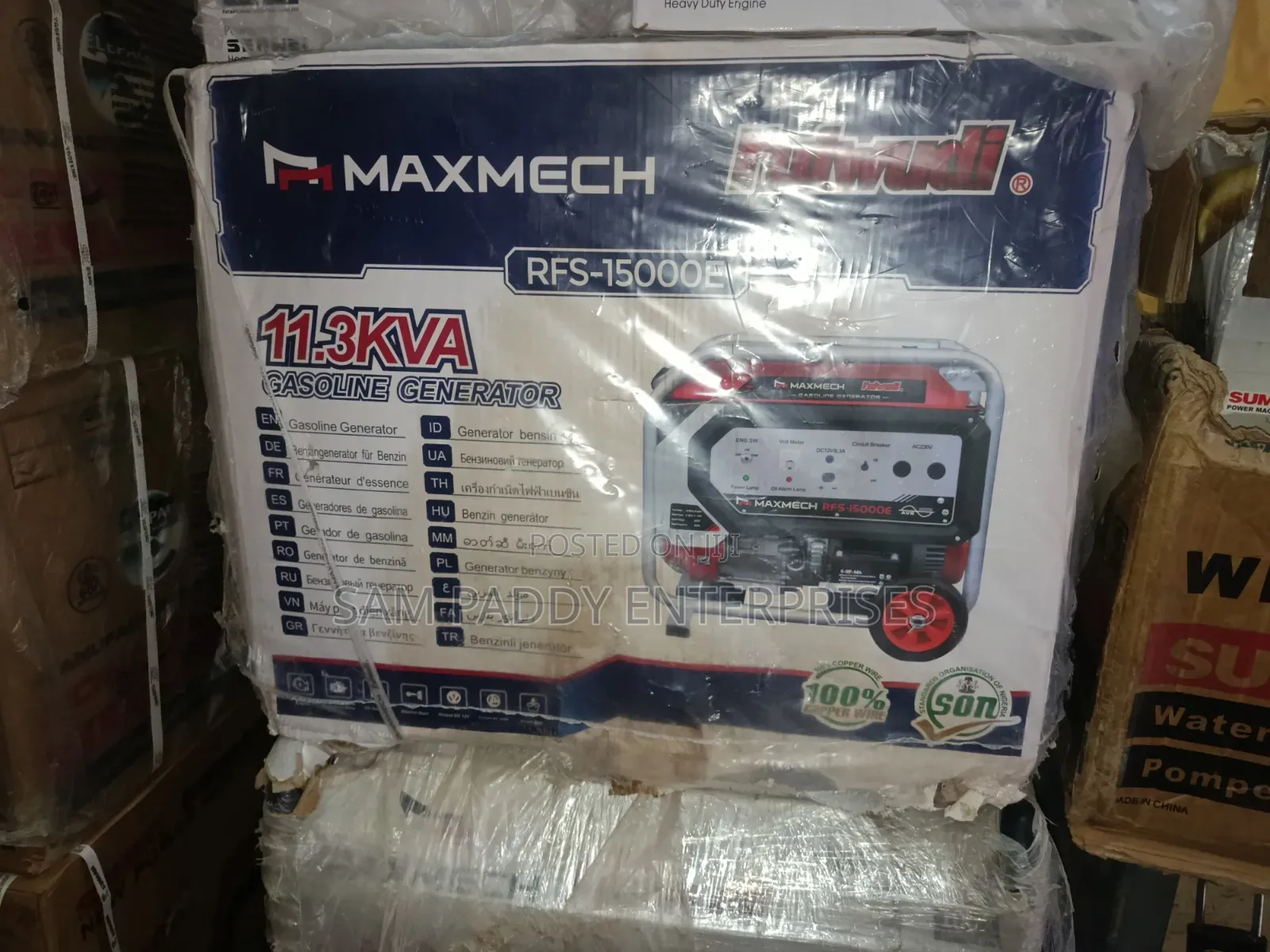Maxtech Original Generator 15000e2 11.3kva