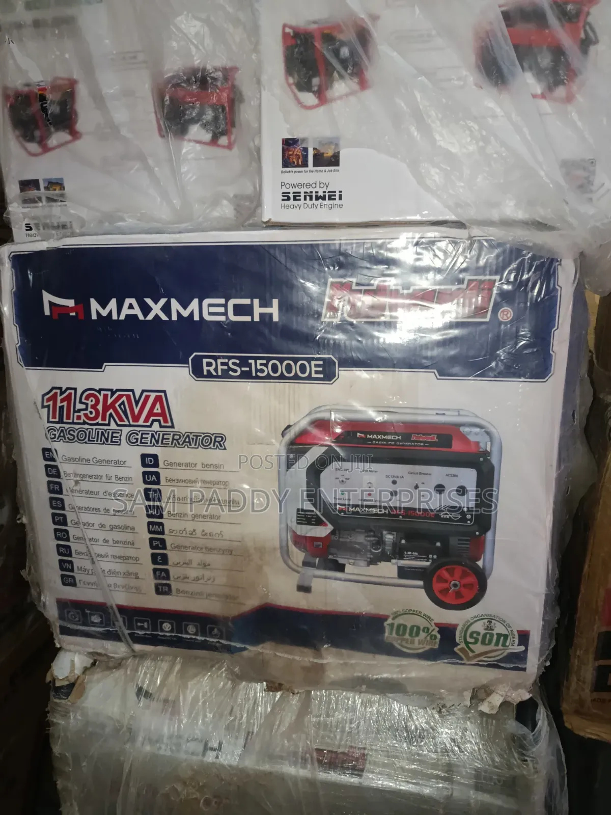 Maxtech Original Generator 15000e2 11.3kva