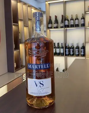 Martell VS Cartoon of 12 Bottles