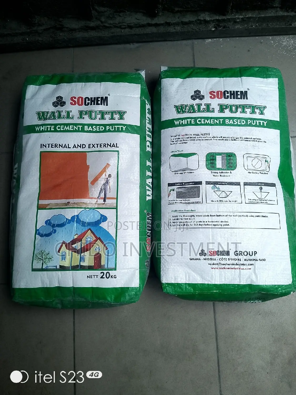 Sochem Wall Putty