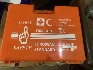 First AID BOX- Orange - For 100 People - European Standard -
