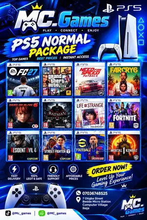 PS5 Normal Pack Fc27package