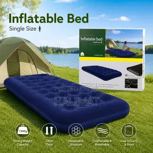 Inflatable Bed With Automatic Pump
