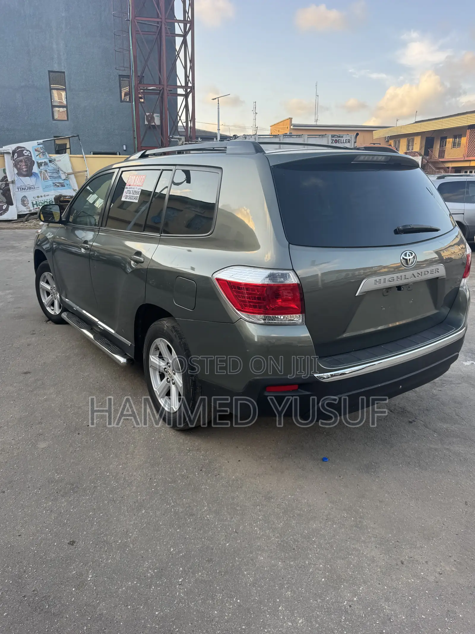 Toyota Highlander SE 2012 Green