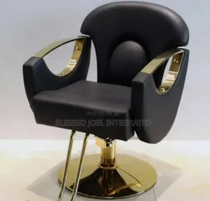 Black Saloon Chair