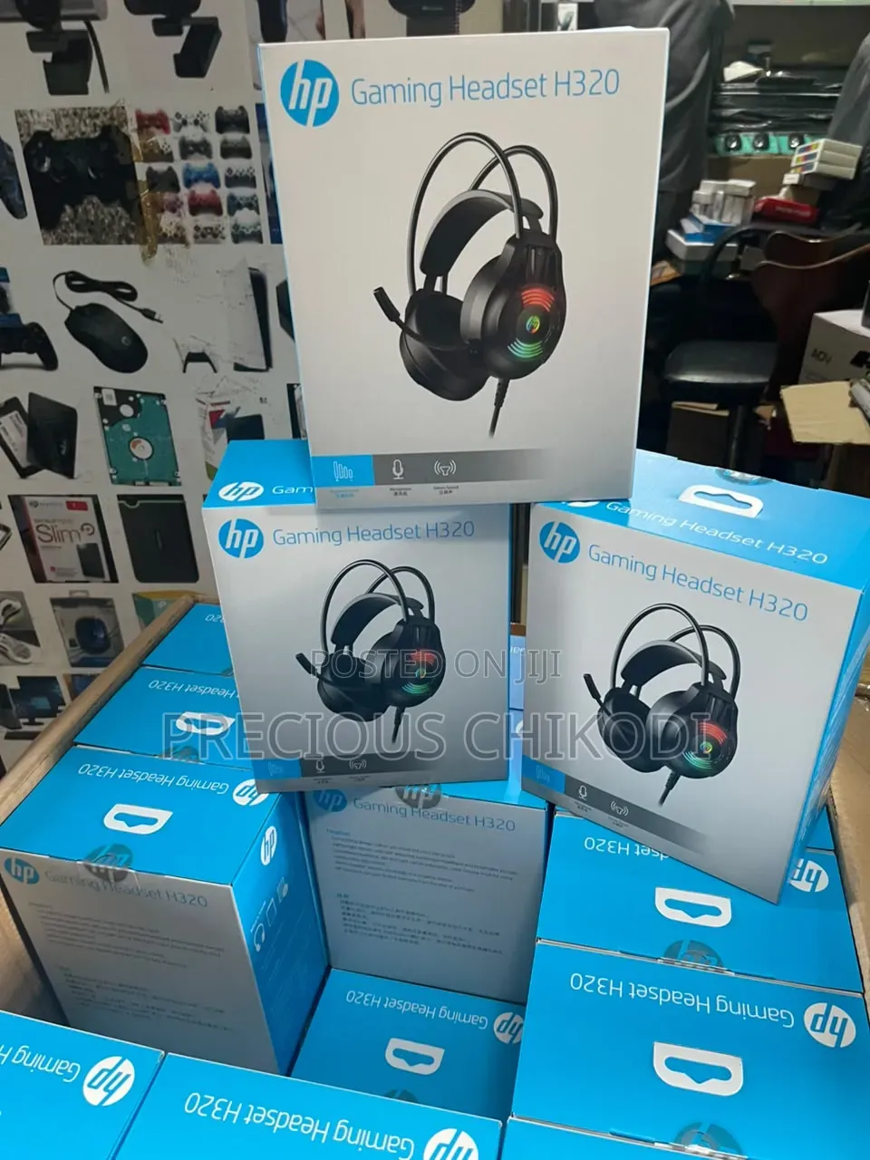 HP Wired Gaming USB Headset H320