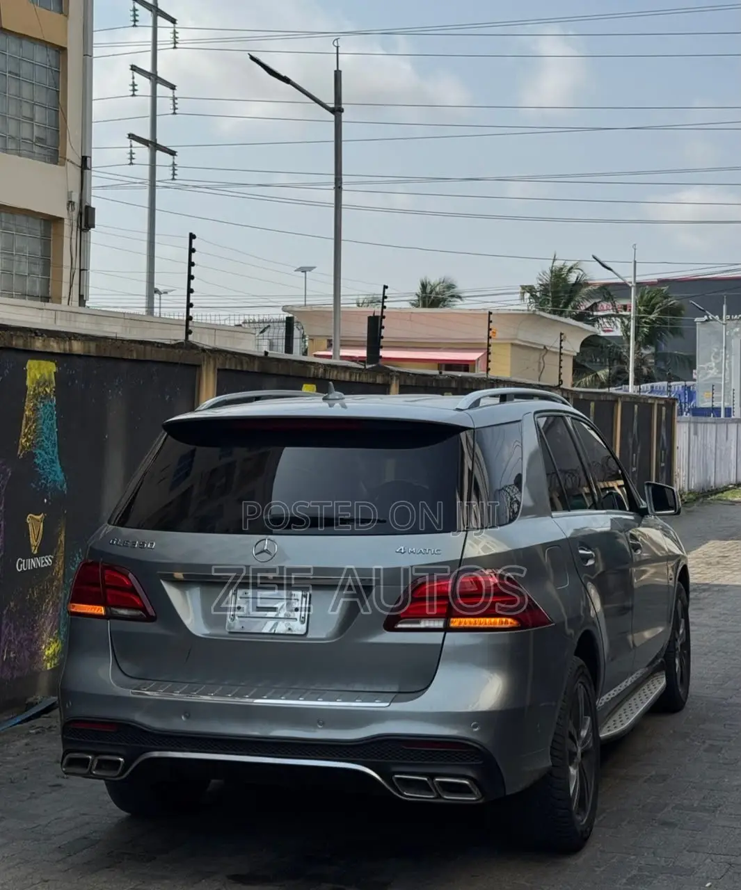 Mercedes-Benz GLE-Class 2015 Red