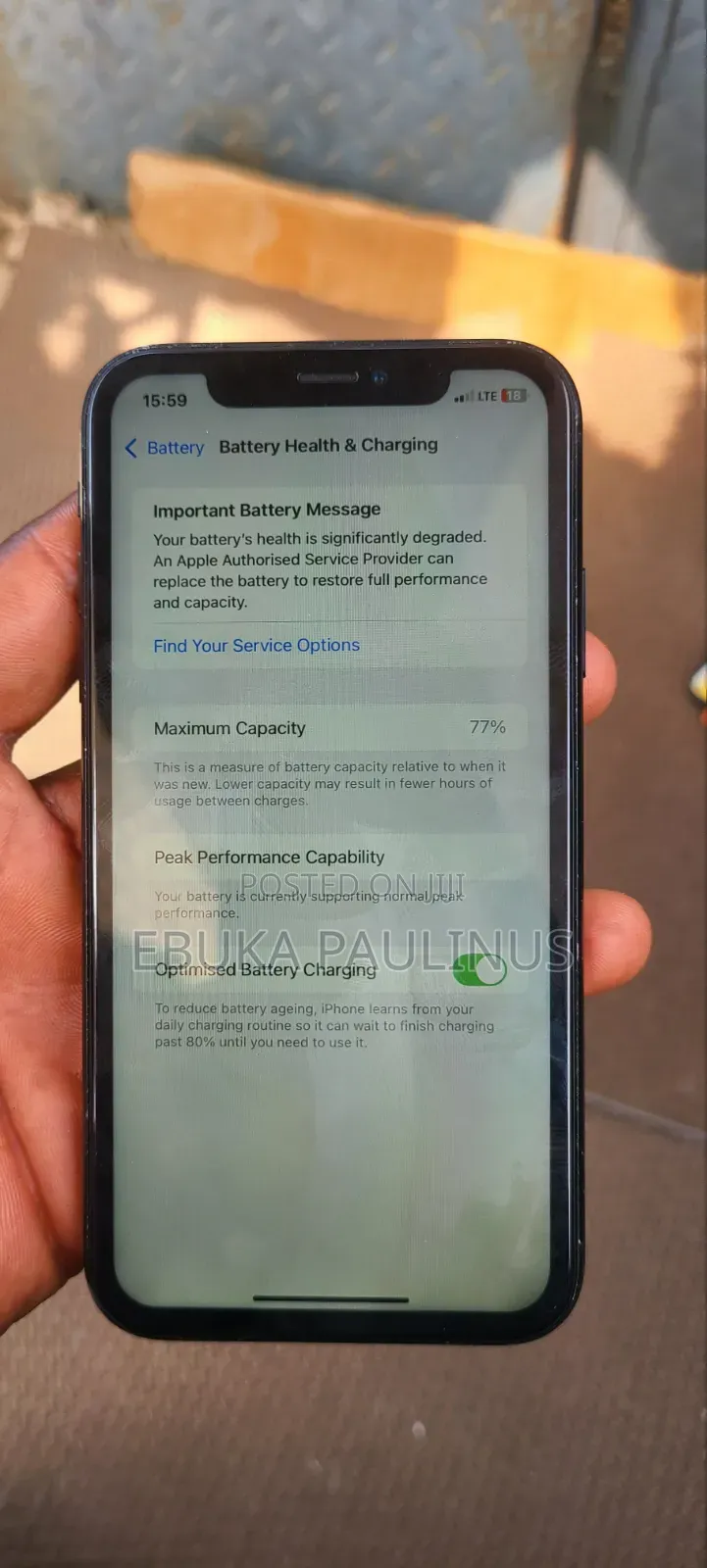 Apple iPhone XR 128 GB Black
