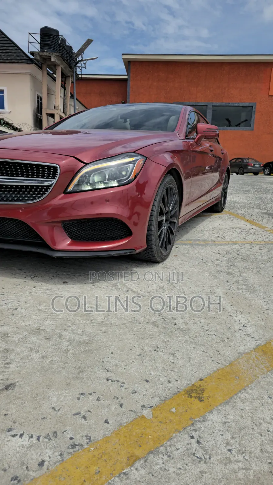 Mercedes-Benz CLS 2015 Red