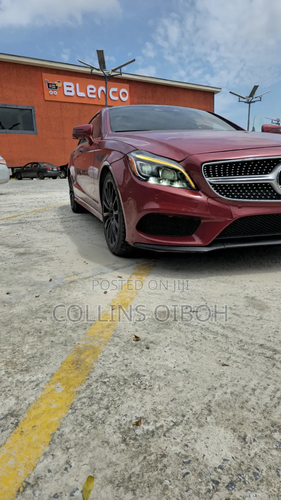 Mercedes-Benz CLS 2015 Red