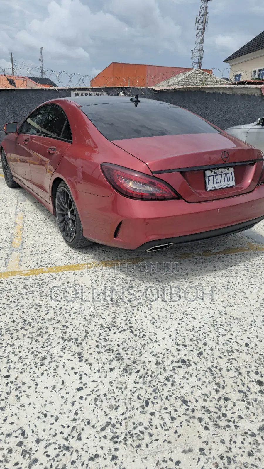 Mercedes-Benz CLS 2015 Red