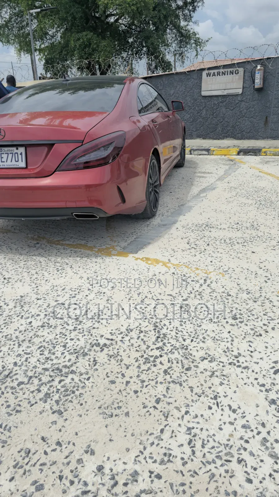 Mercedes-Benz CLS 2015 Red
