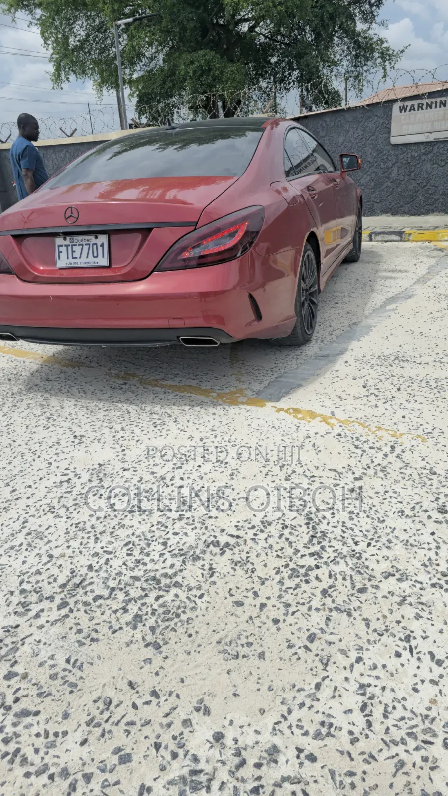 Mercedes-Benz CLS 2015 Red