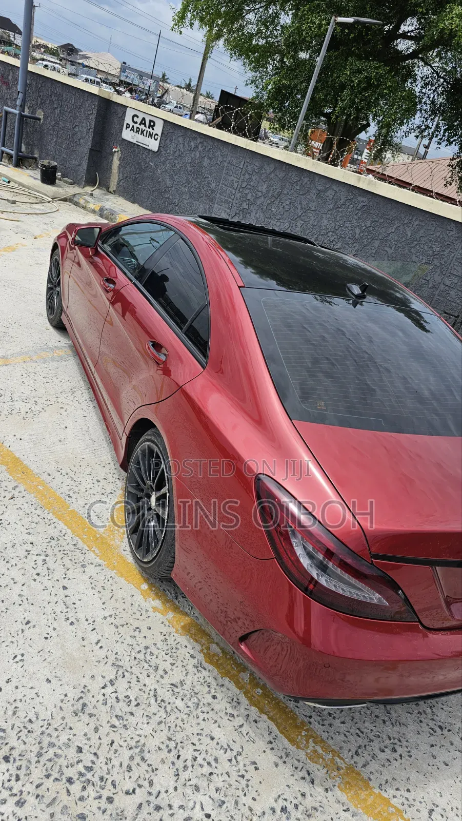 Mercedes-Benz CLS 2015 Red