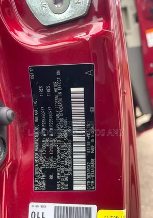 Toyota Sienna LE 7 Passenger Mobility (3.5L 6cyl 8A) 2017 Red