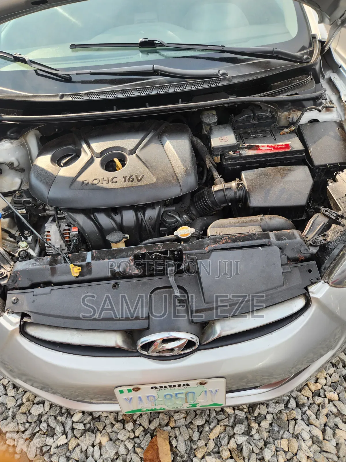 Hyundai Elantra 2012 Silver
