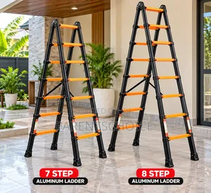 Telescopic Aluminum Ladder - 7step , 8step
