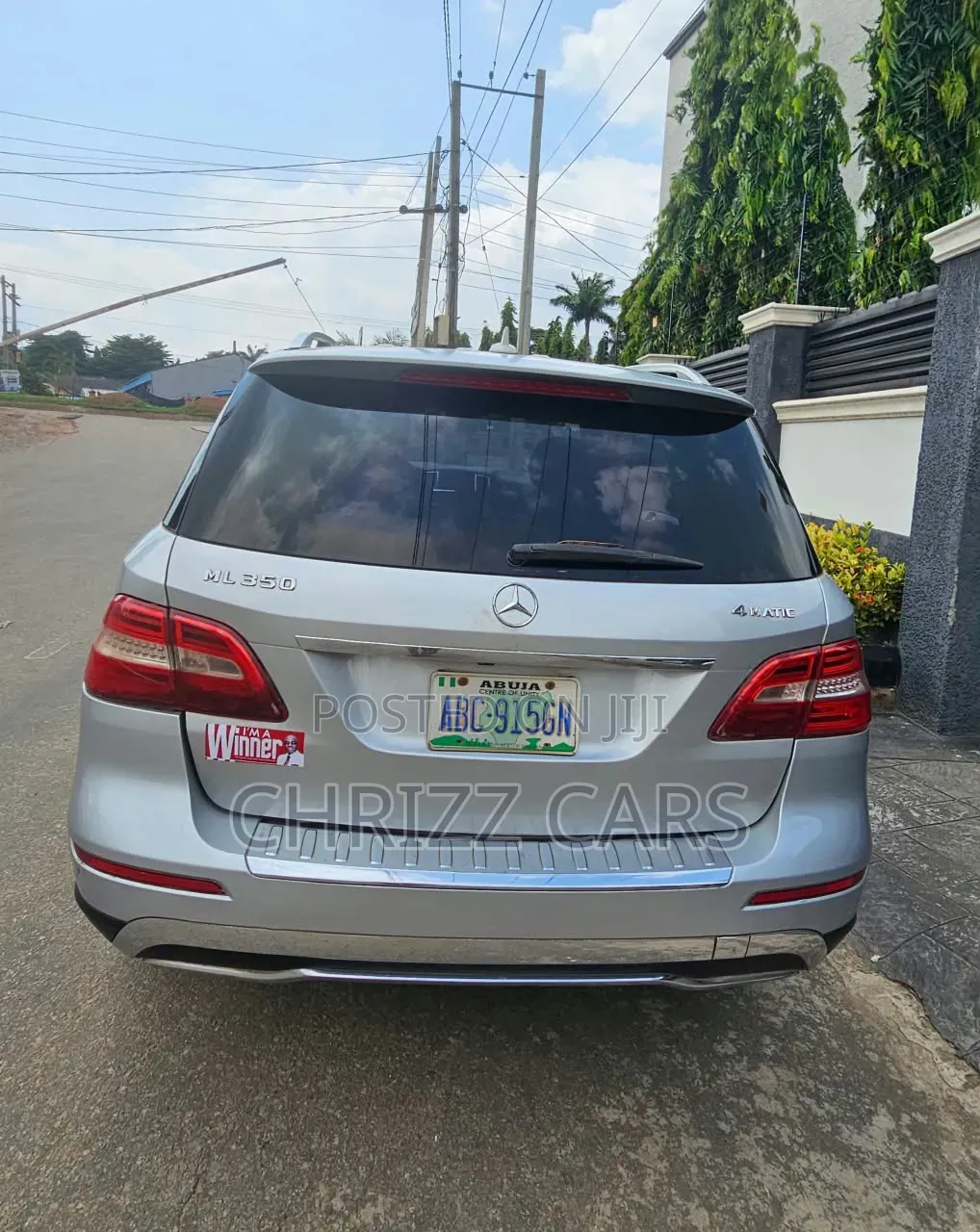 Mercedes-Benz M Class 2013 Silver