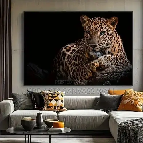 Modern Canvas Lion Wall Frames