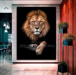 Modern Wall Art Lions Home Interior Decors