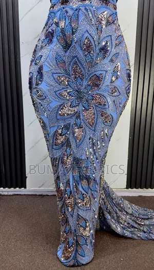 Hand Beaded Lace