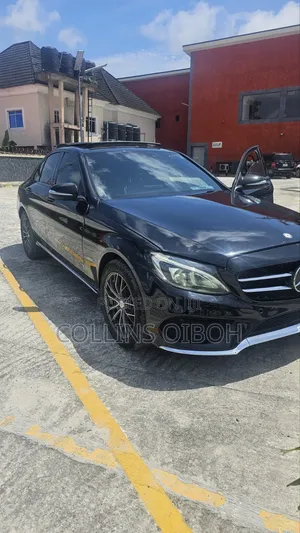 Mercedes-Benz C300 Sport 4dr AWD 4Matic Sedan (2.0L 4cyl 7A) 2015 Black