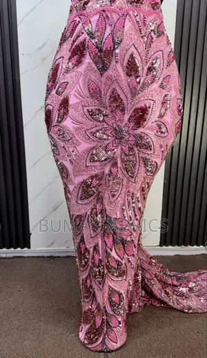 Hand Beaded Lace