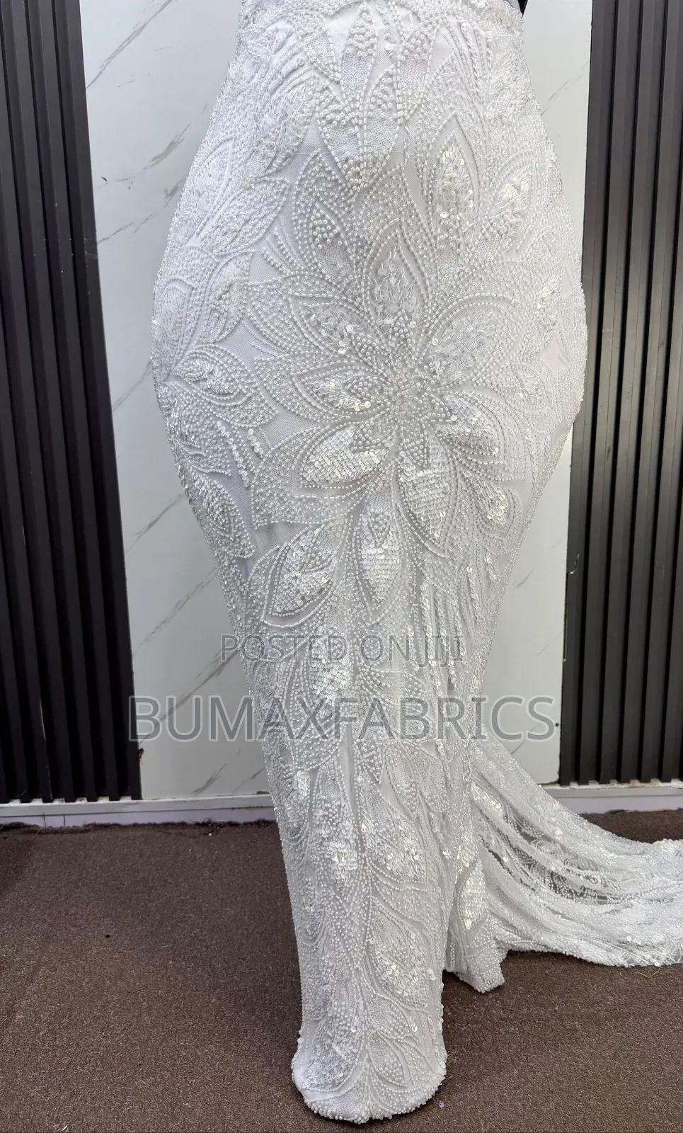 Hand Beaded Lace