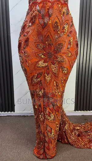 Hand Beaded Lace