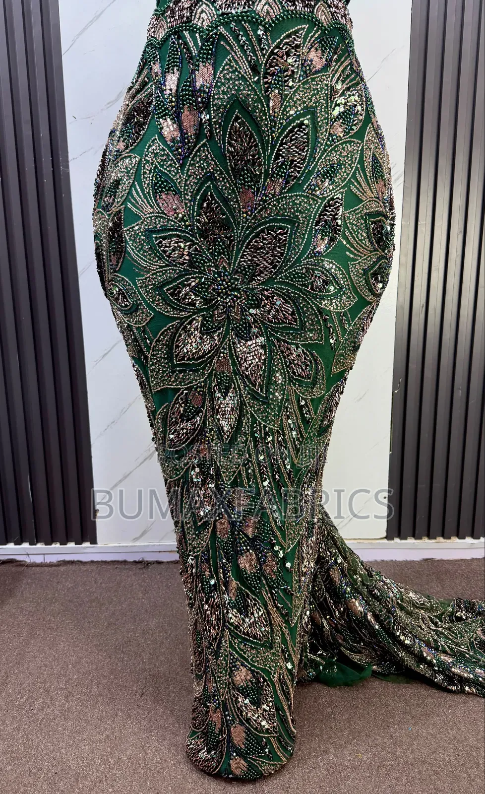 Hand Beaded Lace