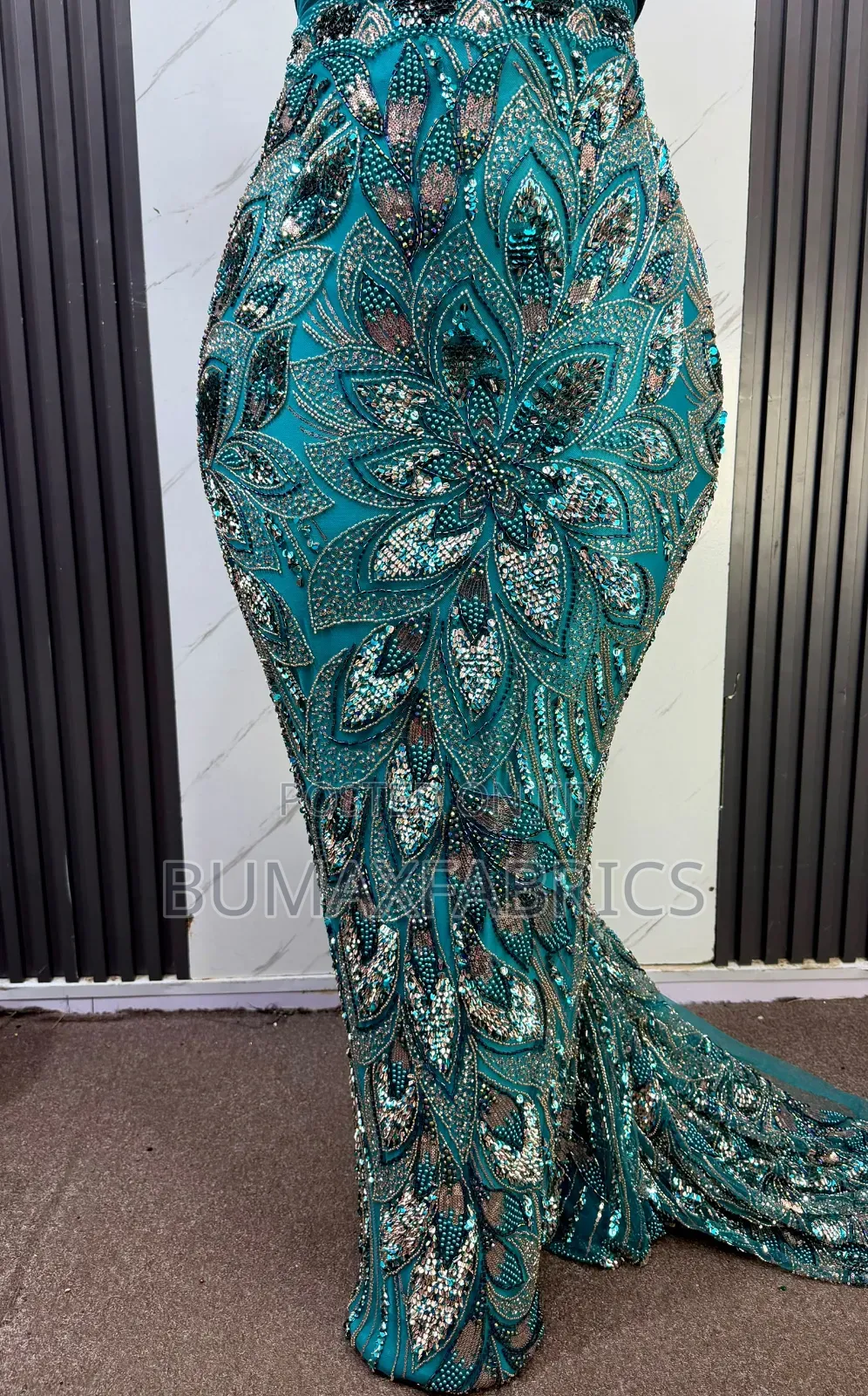 Hand Beaded Lace