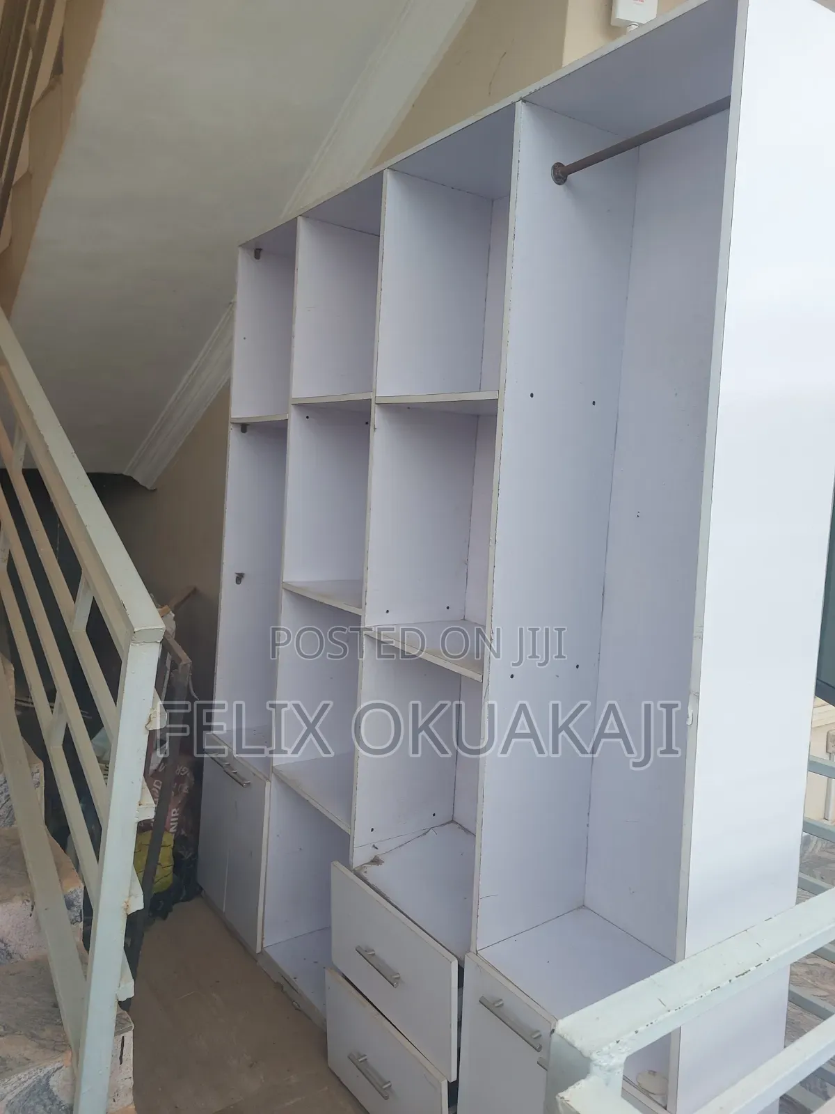 Large Spacious Custom-Made Wardrobe/Shelf