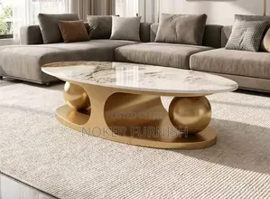 Golden Center Table