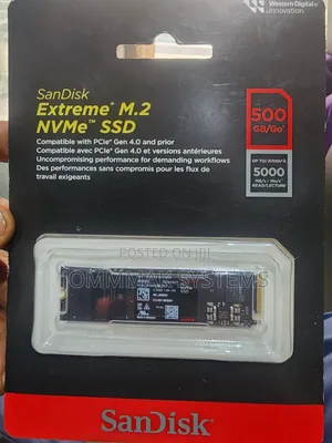 500 GB Sandisk SSD