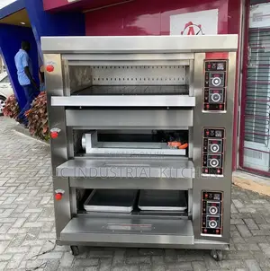 3 Deck 6 Tray Oven
