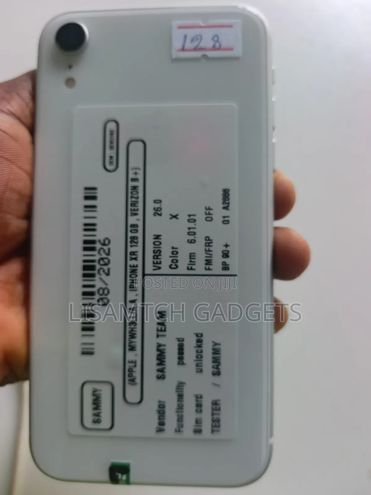Apple iPhone XR 128 GB White