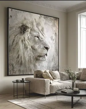 Wall Lion Canvas Frame