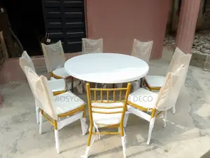 Classic Quality Event Table With of 10 Chair