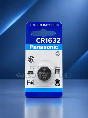 Original Panasonic CR1632 3V Lithium Coin Battery