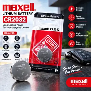 Maxell CR2032 Lithium Battery – 3V