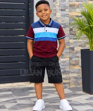 EB Boys Denim Cargo Short - Ages 3 to 8 - High Quality